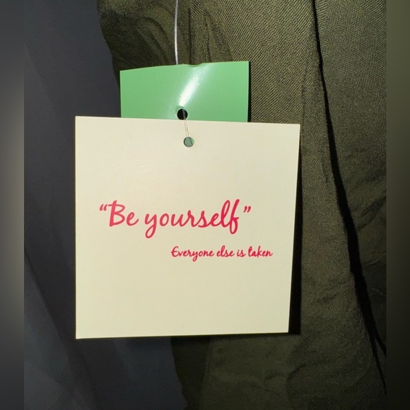 Fig & Flower Anthropologie font tie Embroidered 3/4 Sleeve Top Size PL NWT - Picture 6 of 13